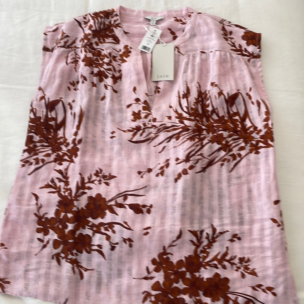 NWT Joie Linen top size M
